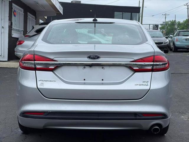 2018 ford fusion hybrid se