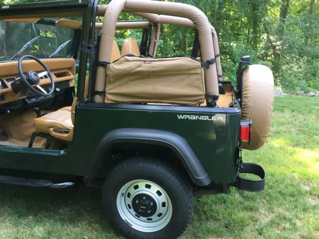 jeep yj wrangler two door, 1994 exceptional condition, 32163 miles, 4 cyl, 5 sp