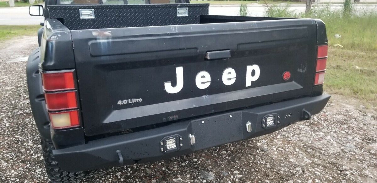 1987 jeep comanche pickup black 4wd automatic all wheel drive