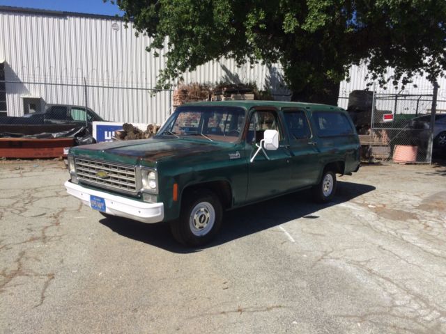 1976 suburban 1500 2-wheel drive