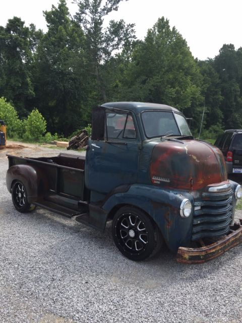 1951 coe chevrolet cab over engine rat rod patina ls 5.3 auto 3100 c10 hot rod