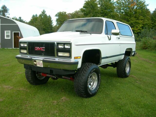 1990 k5 gmc jimmy sle 4x4 great running 4x4 6" rough country lift xcllnt cond