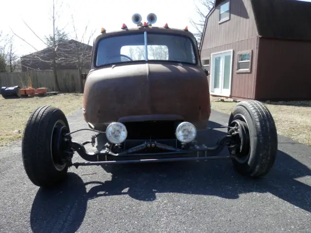 1947 gmc chevy coe rat rod ( king rat ) custom classic street rod hot rod show