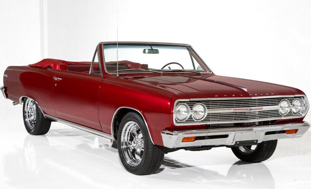 1965 chevrolet chevelle red on red auto ps pb smooth running 350