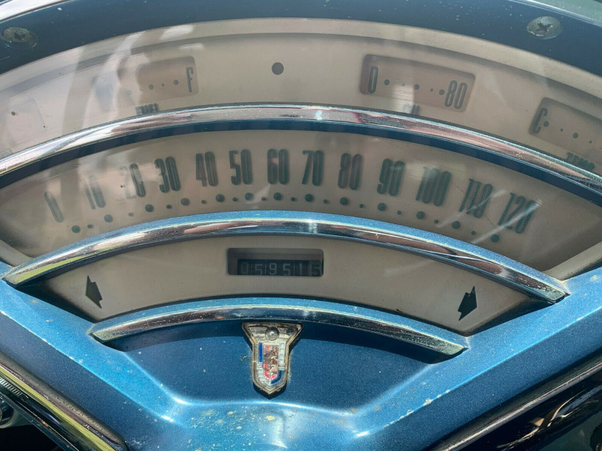 1955 mercury monterey coupe hardtop a/t blue