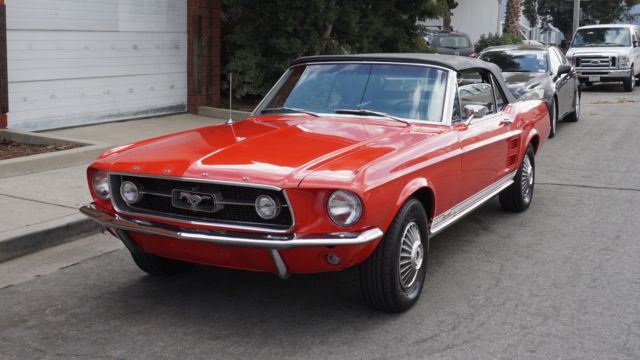 1967 ford mustang convertible - gta - 289ci v8 - collectors car