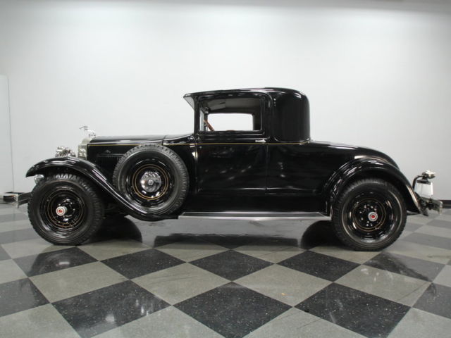 very nice, 320 straight-8, 4 spd manual, rumble seat, near perfect int, runs exc