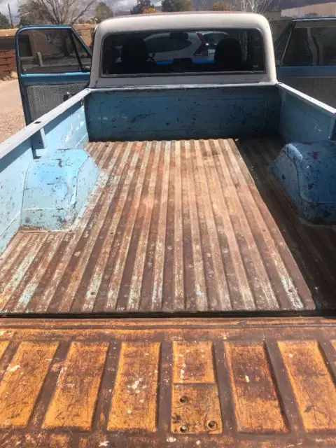 1968 gmc 1/2 ton truck fresh rebuilt 350 4 bolt main 300 hp & turbo 400 trans. w