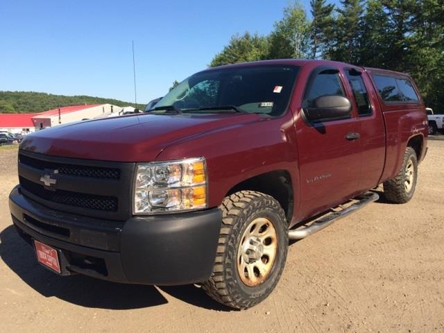 2010 chevrolet silverado 1500 work truck 4x4 work truck 4dr extended cab 6.5 ft. sb for sale in epsom, new hampshire