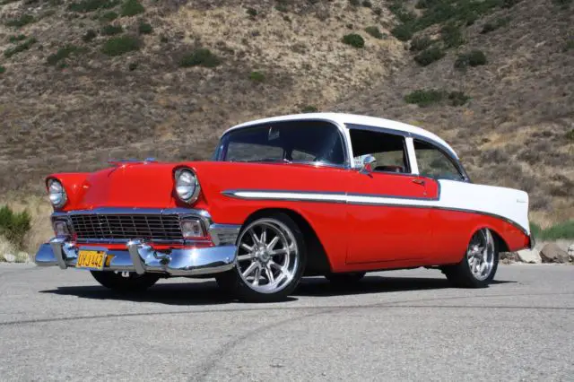 1956 chevrolet bel air restomod pro touring clean title