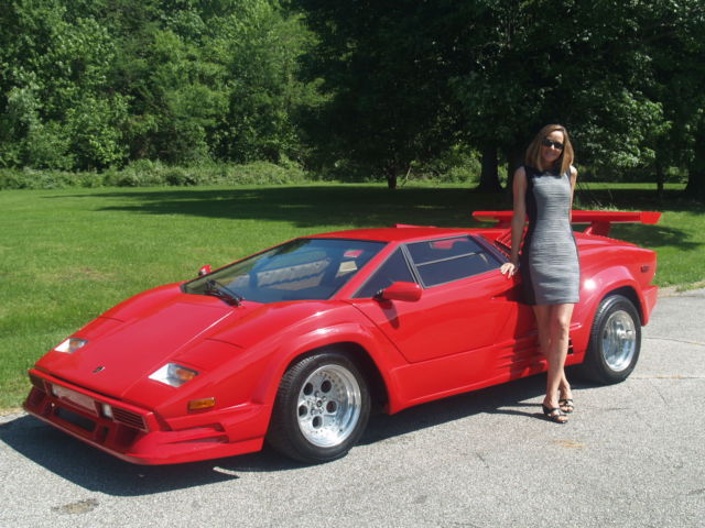 lamborghini countach v-8 replica.stunning with free delivery!!