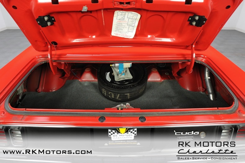 1971 plymouth barracuda rallye red hardtop 426 hemi v8 3 speed automatic