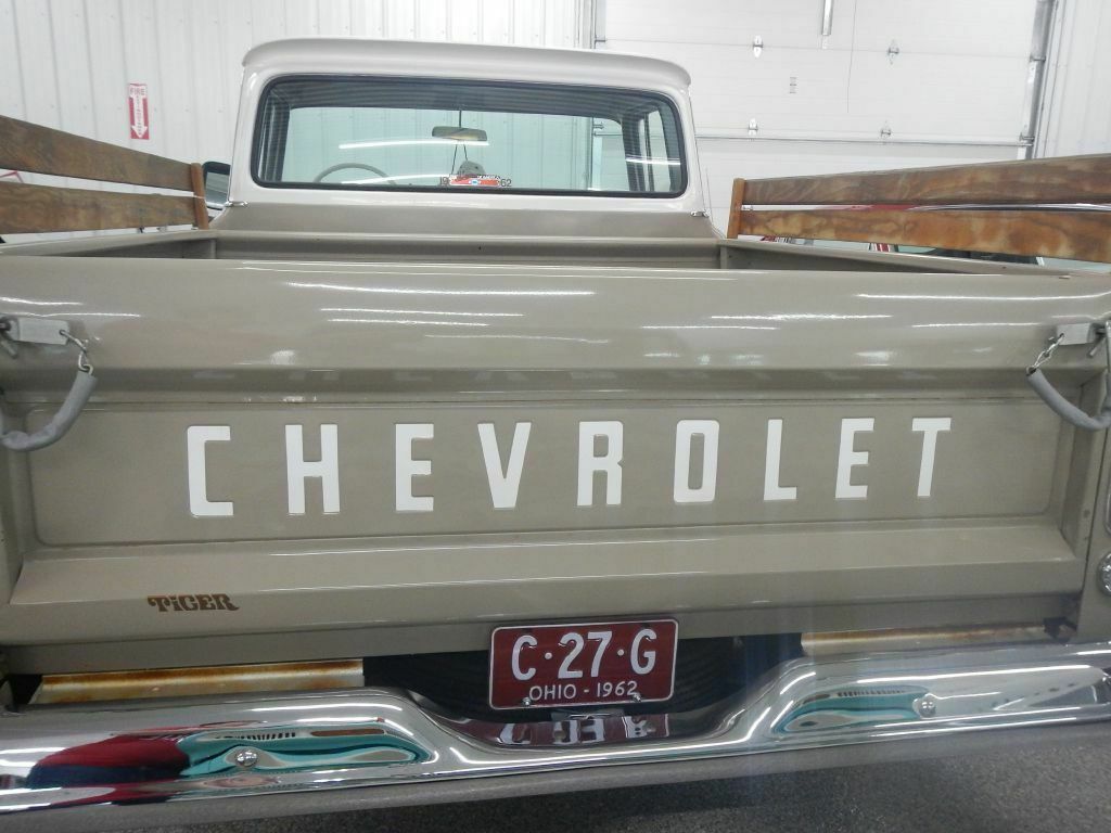1962 chevrolet c10 pickup 3270 miles tan automatic