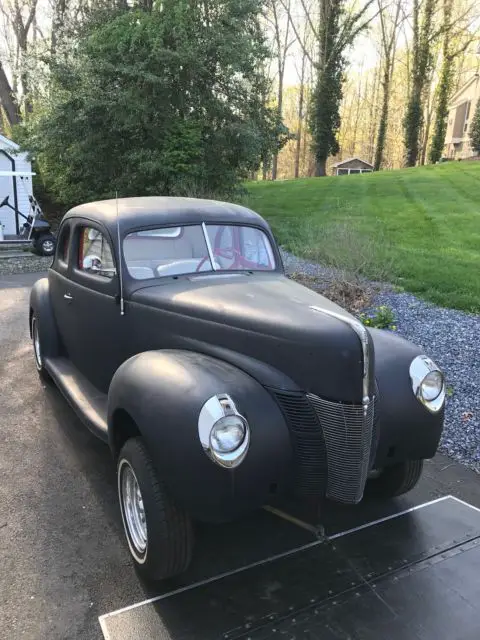 1940 ford coupe deluxe street rod hot rod barn find