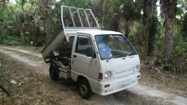 1989 daihatsu hijet dump 4wd mini truck no reserve