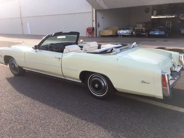1976 cadillac eldorado convertible -beautiful!- 9600 original miles