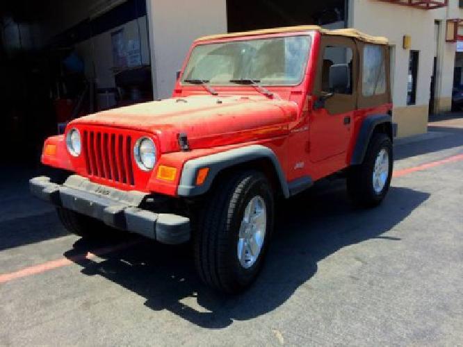 2002 jeep wrangler in mountain view, ca