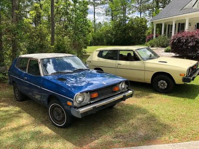 1978 datsun f10 wagon, cherry, with air conditioning