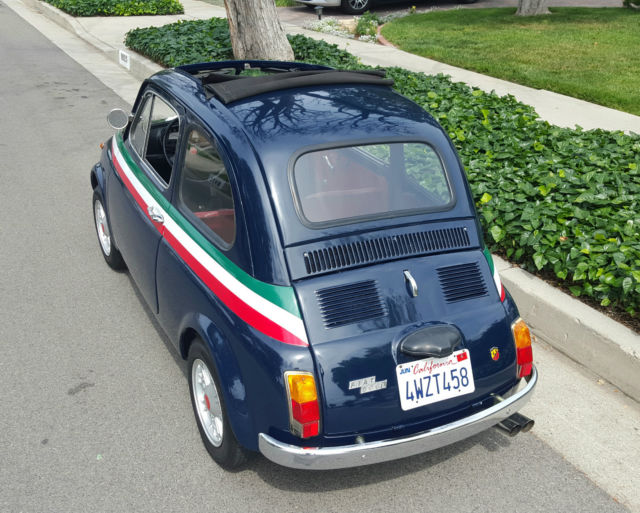 1969 fiat 500l* sensational car*restored in italy*lives in southern california!!