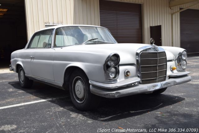 1969 mercedes benz 280se coupe running solid body behr a/c pwr windows automatic