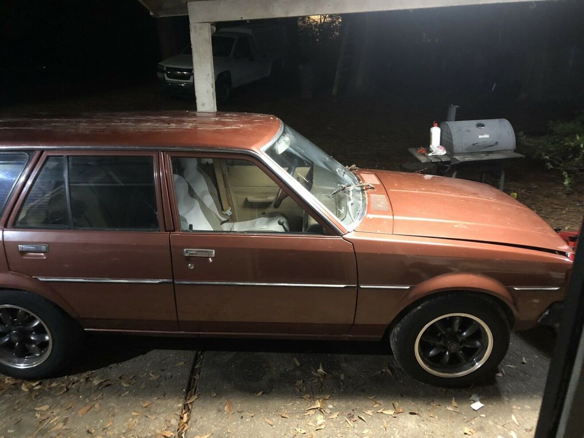 1981 toyota corolla hatchback brown rwd manual deluxe