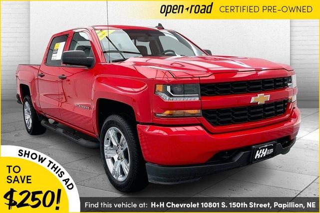2018 chevrolet silverado 1500 custom