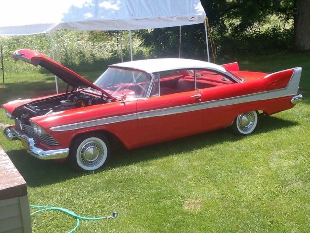 1957 plymouth fury 2 door hardtop "christine"