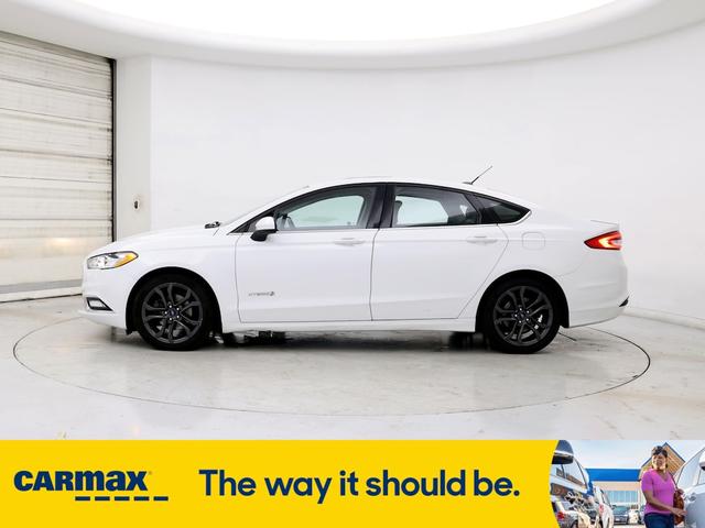 2018 ford fusion hybrid se