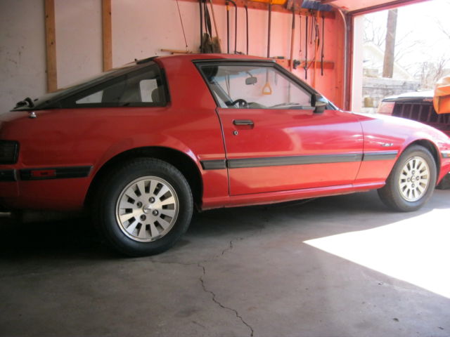 1985 gsl-se mazda rx-7 44k original miles w/street port s5 w/racing beat exhaust