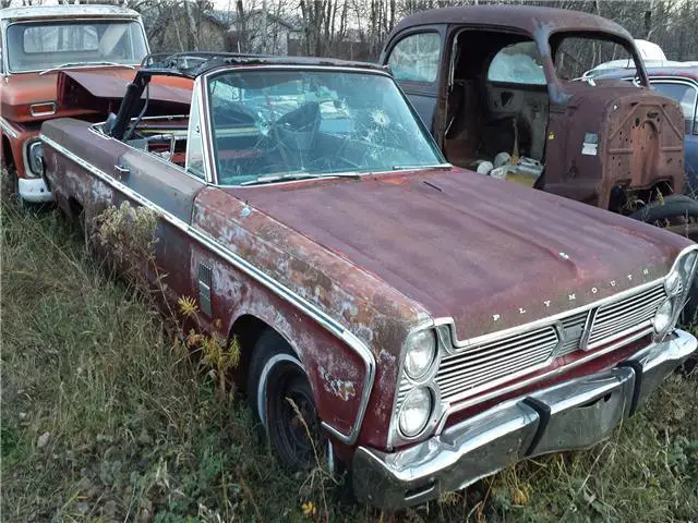 1965 plymouth fury iii red 318 v8 automatic