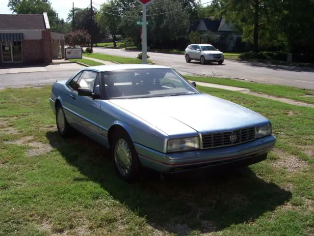 1989 blue cadlliac allante