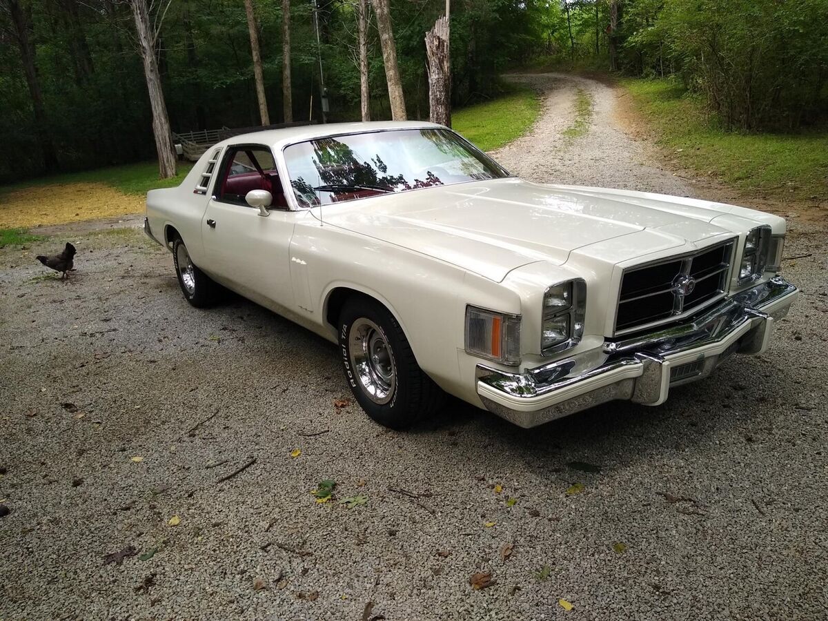 1979 mopar chrysler 300 coupe white rwd automatic