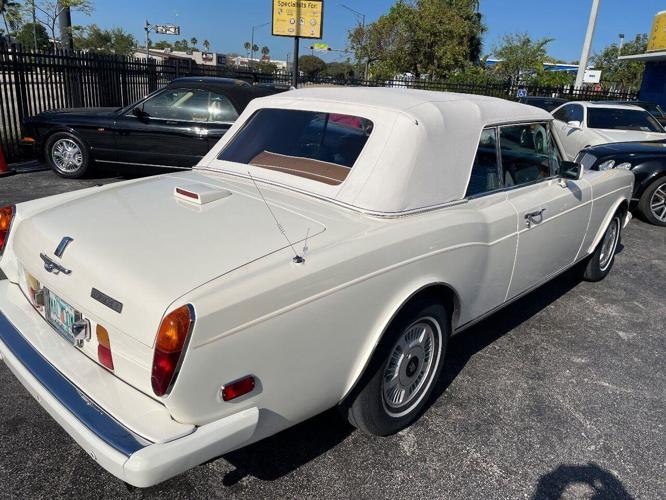 1988 rolls-royce corniche in fort lauderdale, florida