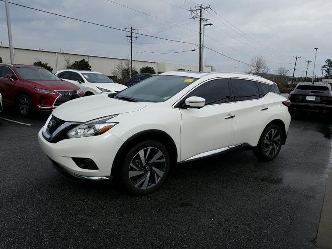 used 2016 nissan murano platinum greenville, sc 29607 for sale in greenville, south carolina