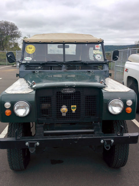 1971 land rover series 2a base sport utility 2-door 2.3l