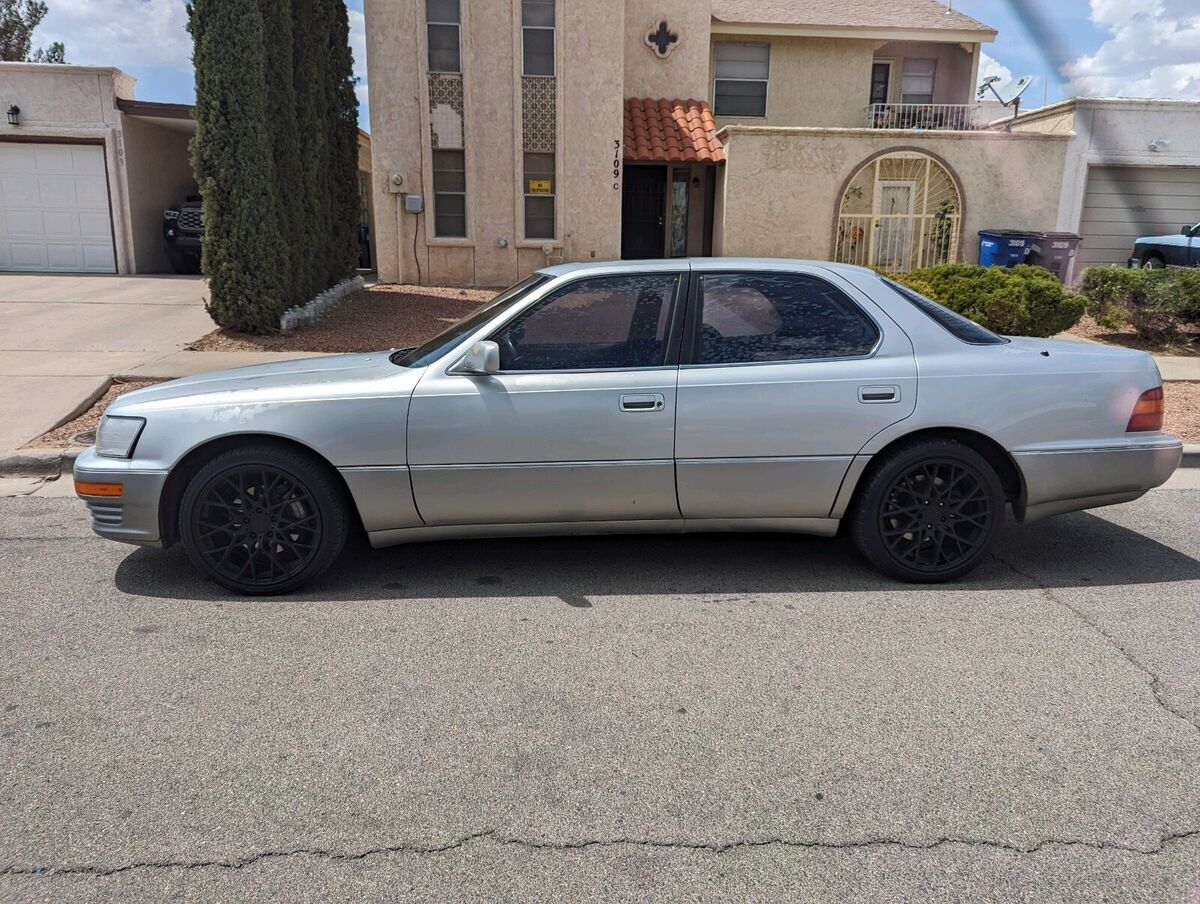 1993 lexus ls400 sedan grey rwd automatic 400