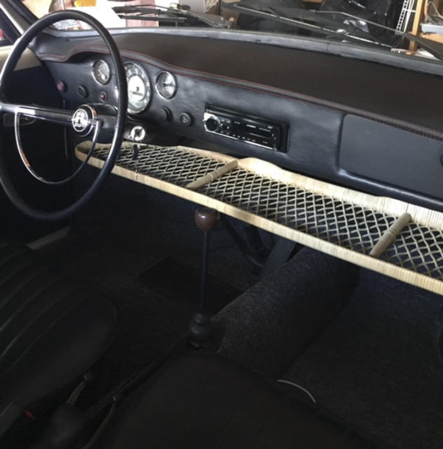 1970 vw karmann ghia- fully restored motor and disk brakes, drives perfect