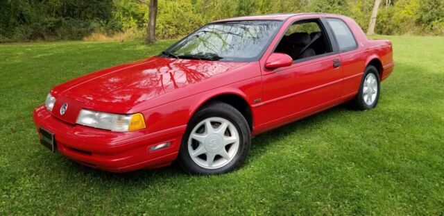 1990 mercury cougar xr7 supercharged 3.8 v6, sunroof, 89k miles, clean carfax