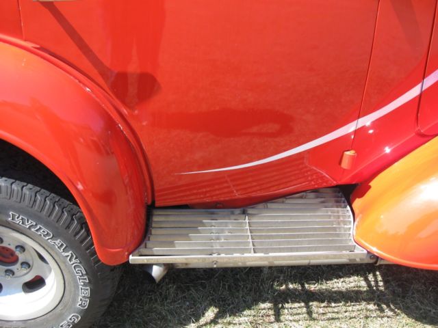 chevy hot rod 1936 master deluxe barn find custom 2-door 4wd runs well title