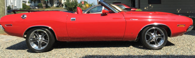 1970 dodge challenger convertible 2-door