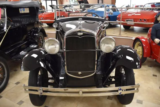 1930 ford model a roadster 0 black roadster