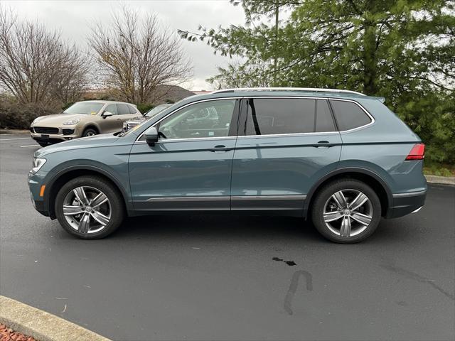 2021 volkswagen tiguan 2.0t sel