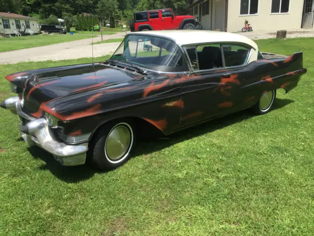 1957 cadillac custom, hot rat street rod, great looker, ready to cruise!