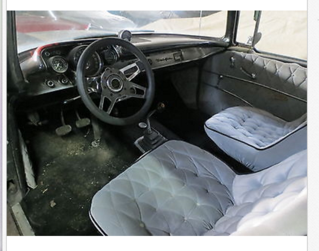 1957 chevrolet belair 150/210 2 door h.t. black gasser, builder,drag car,project