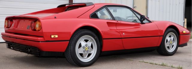 rosso corsa/beige, 1 of 19 1988.5 us 328 gtbs, 23k miles, concours quality