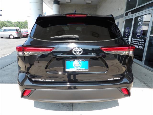 2021 toyota highlander xle