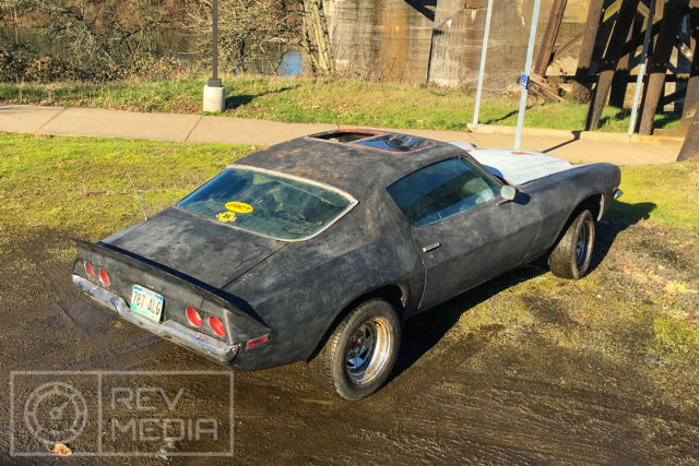 1972 chevrolet camaro ss (real) rolling project