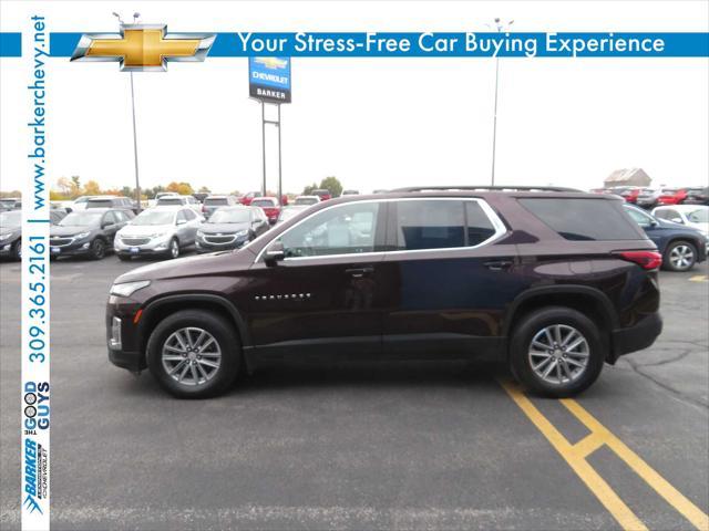 2022 chevrolet traverse lt leather