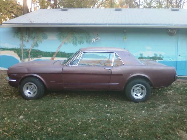 1966 mustang coupe a code 298 3 spd manual