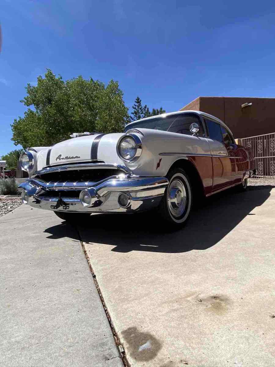1956 pontiac star chief white rwd automatic